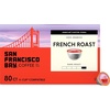 image:imageSan Francisco Bay Caramel KCup Compatible Coffee Pods 80 ctFrench Roast