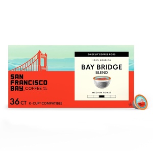 image:imageSan Francisco Bay Caramel KCup Compatible Coffee Pods 80 ctBay Bridge Blend