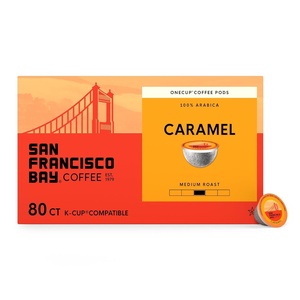image:imageSan Francisco Bay Caramel KCup Compatible Coffee Pods 80 ctCaramel