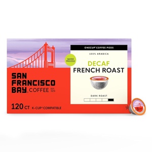image:imageSan Francisco Bay Caramel KCup Compatible Coffee Pods 80 ctDECAF French Roast