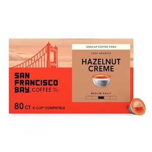 image:imageSan Francisco Bay Caramel KCup Compatible Coffee Pods 80 ctHazelnut Crme