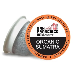 image:imageSan Francisco Bay Caramel KCup Compatible Coffee Pods 80 ctOrganic Sumatra