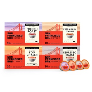 image:imageSan Francisco Bay Caramel KCup Compatible Coffee Pods 80 ctVariety Pack Dark Roast
