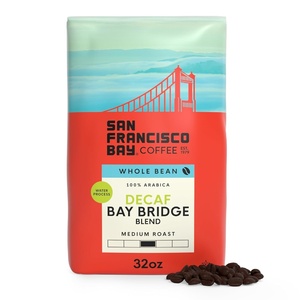 image:imageSan Francisco Bay Coffee  Flavored Medium Roast Whole Bean Coffee  Hazelnut Crme 2 lb bagDECAF Bay Bridge Blend