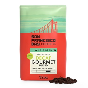 image:imageSan Francisco Bay Coffee  Flavored Medium Roast Whole Bean Coffee  Hazelnut Crme 2 lb bagDECAF Gourmet Blend