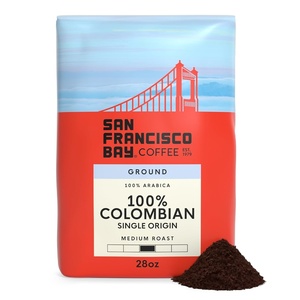 image:imageSan Francisco Bay Coffee DECAF French Roast Ground Coffee 28 oz bag100 Colombian