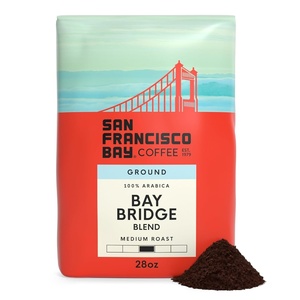 image:imageSan Francisco Bay Coffee DECAF French Roast Ground Coffee 28 oz bagBay Bridge Blend