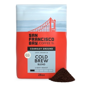 image:imageSan Francisco Bay Coffee DECAF French Roast Ground Coffee 28 oz bagCold Brew