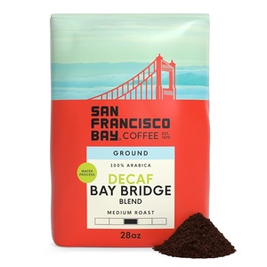 image:imageSan Francisco Bay Coffee DECAF French Roast Ground Coffee 28 oz bagDECAF Bay Bridge Blend