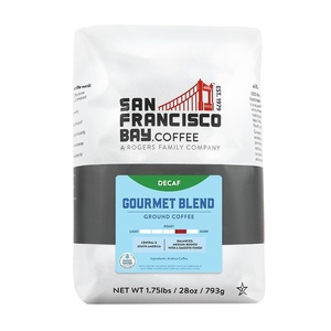 image:imageSan Francisco Bay Coffee DECAF French Roast Ground Coffee 28 oz bagDecaf Gourmet Blend