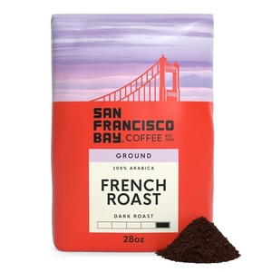 image:imageSan Francisco Bay Coffee DECAF French Roast Ground Coffee 28 oz bagFrench Roast